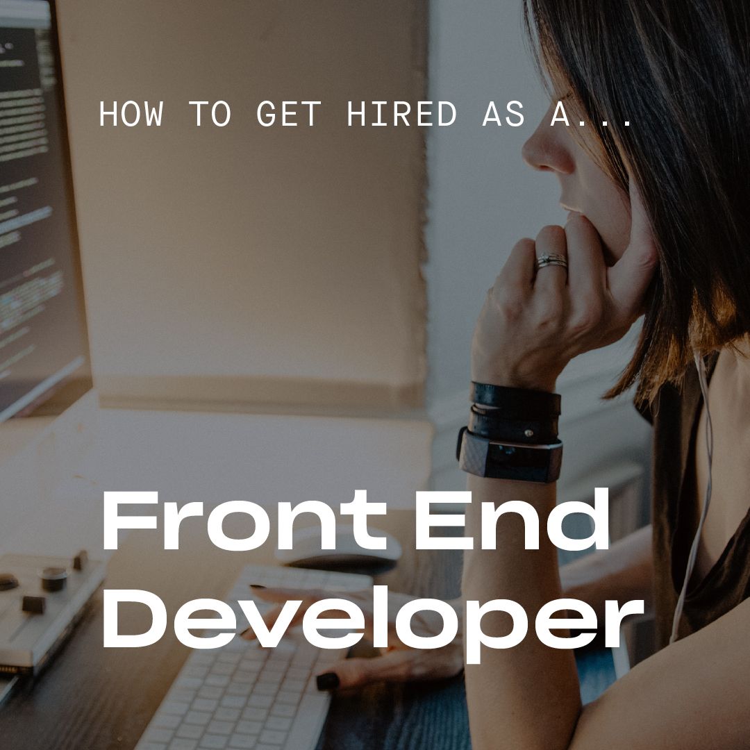 How to Get a Job as a Front-End Developer