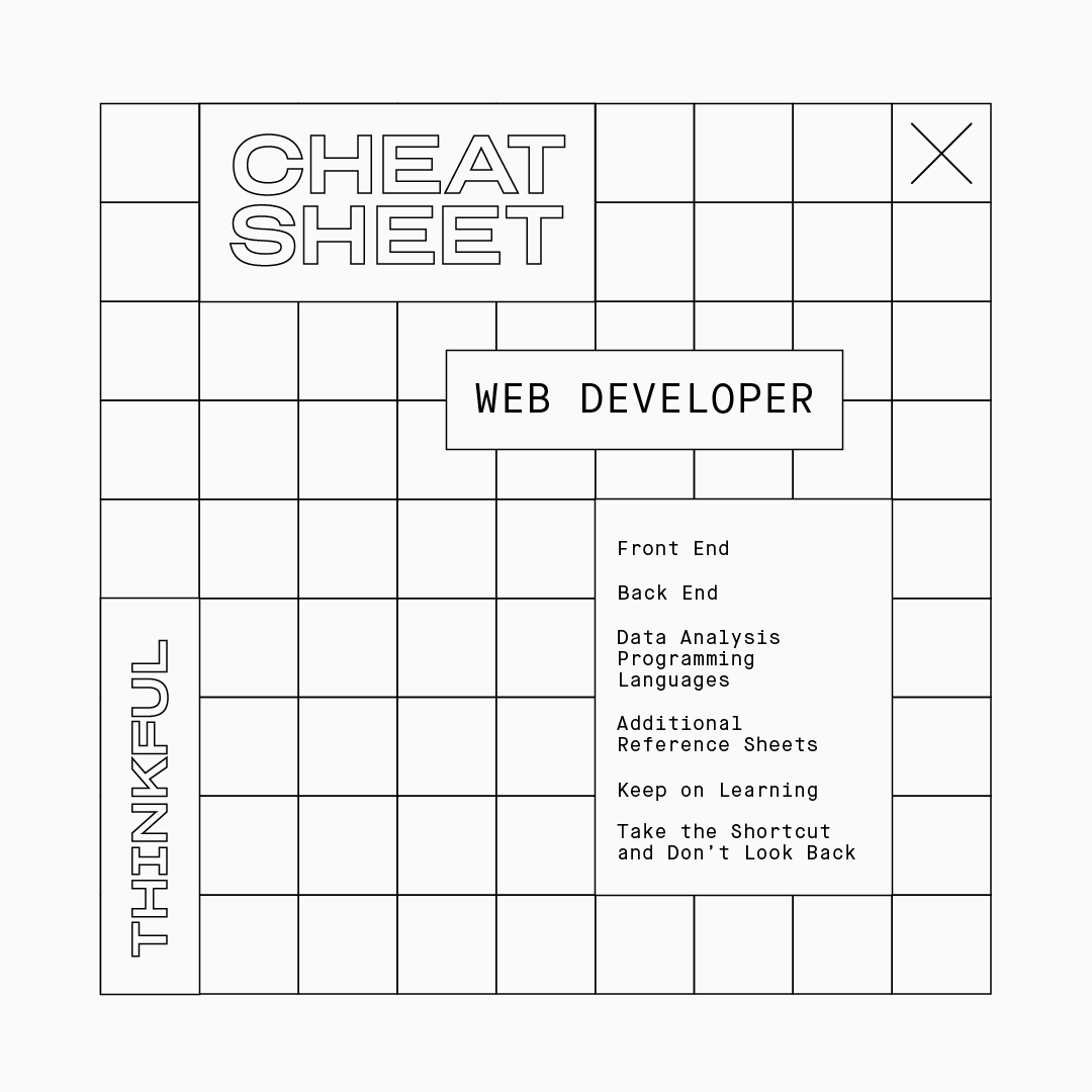 The Ultimate Cheat Sheet for Web Developers